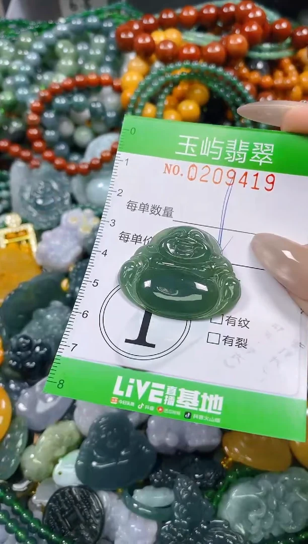 颈饰未镶嵌翡翠闪购0209419