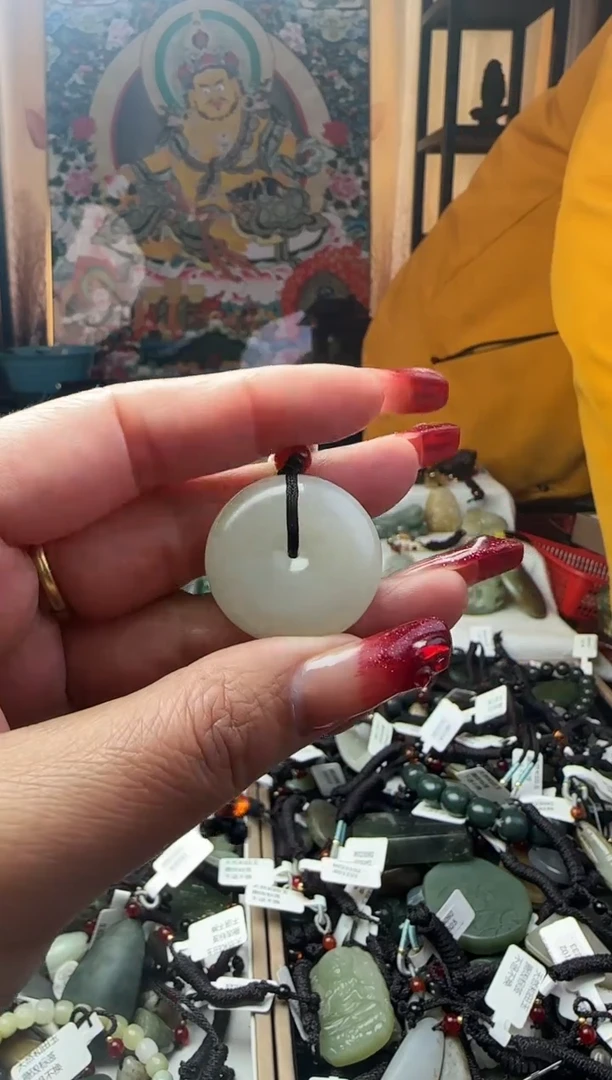 颈饰未镶嵌和田玉3783243543