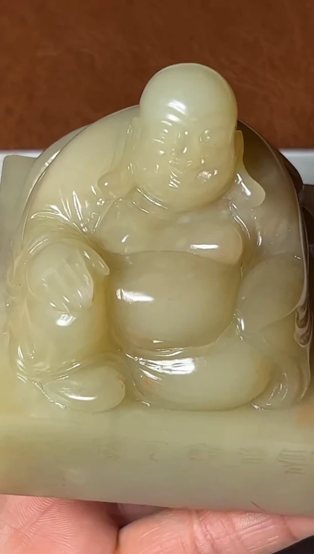 【闪购商品】老挝石印石篆刻刘永清SX43578圣言饱充腹