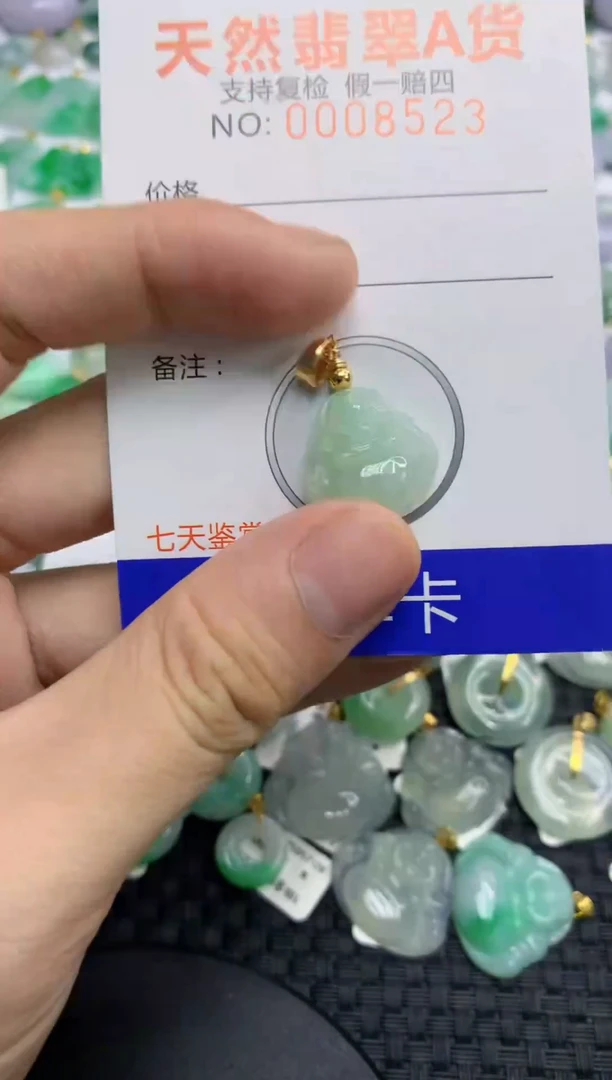 翡翠未镶嵌颈饰111111111