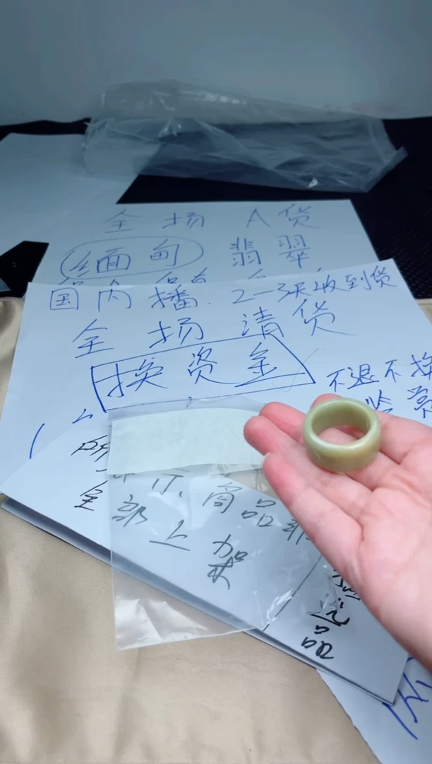 翡翠未镶嵌颈饰戒圈