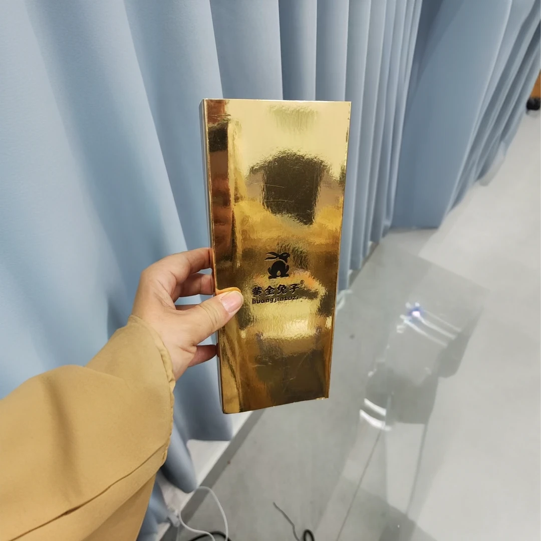 【黄金兔子】高端礼盒装莱卡棉混纺袜子五双装时尚便携经典均码