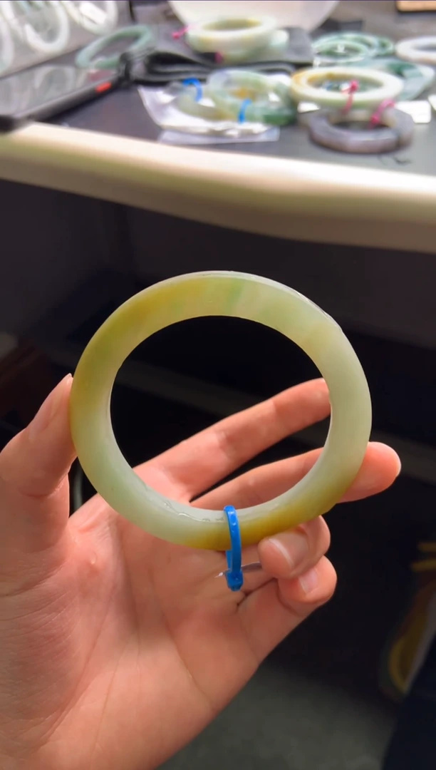 未镶嵌手镯定制翡翠56-60「定制不退不换」