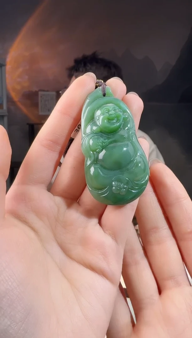 颈饰未镶嵌和田玉佛牌67.9/36.9/17.8