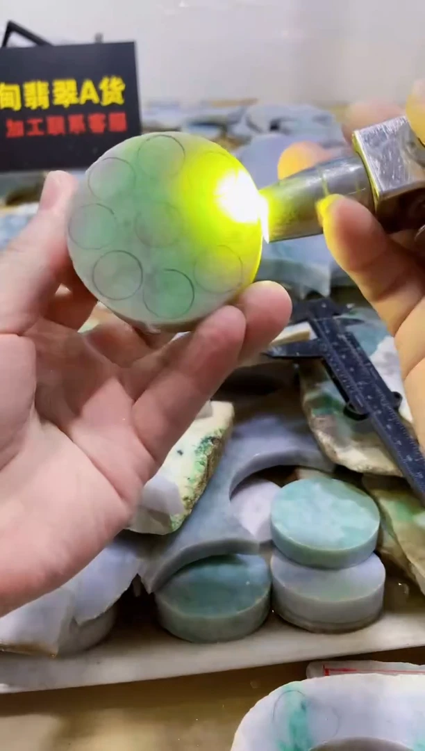 裸石翡翠开*者0曾0翡翠珠宝328