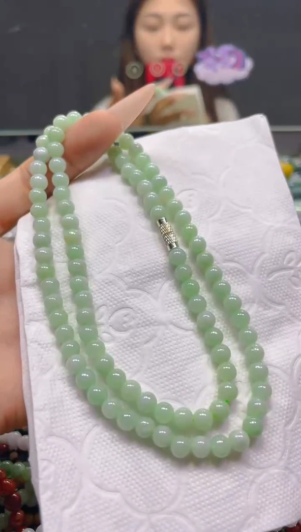 颈饰未镶嵌翡翠5MM