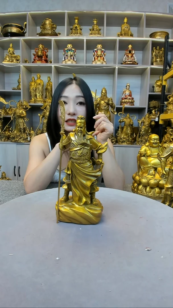 铜华昂铜工艺品关公