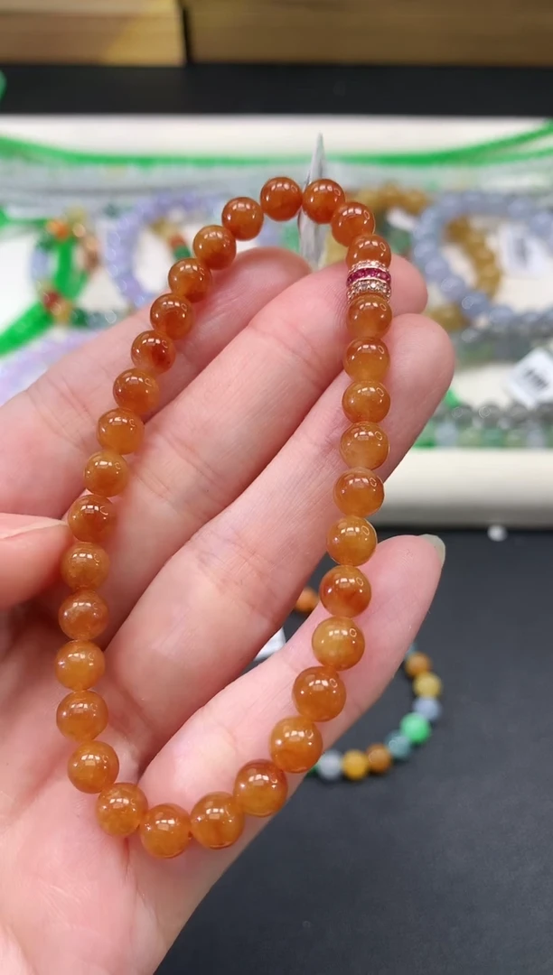 未镶嵌手串翡翠101|4800多样性发其一
