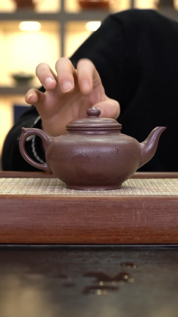 茶壶紫砂SY底槽清 全手 笑樱