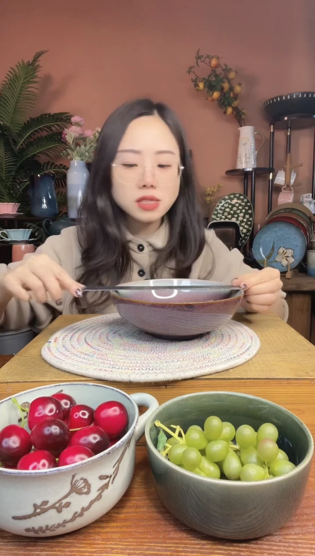 陶瓷7.5英寸渐变色碗 2件 微瑕疵