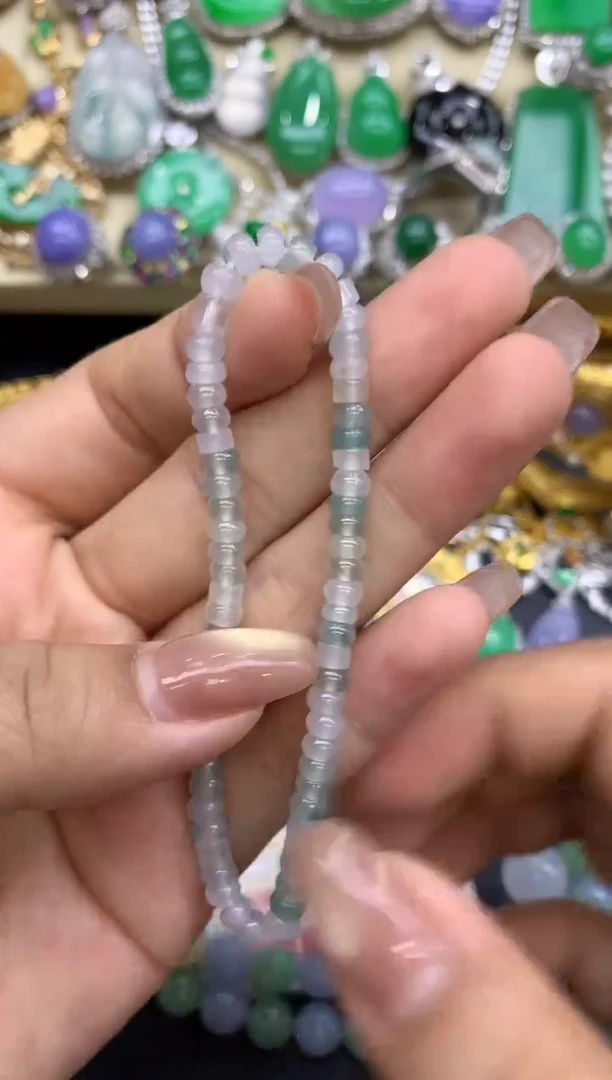 未镶嵌手串翡翠4-中国好珍宝