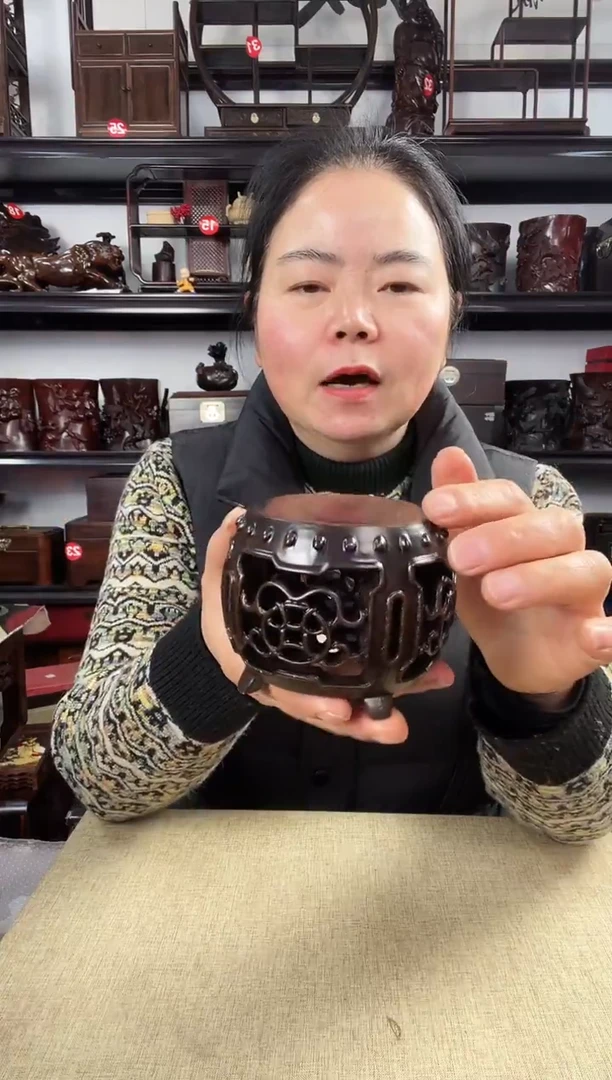 木新鼓老李红木工艺品