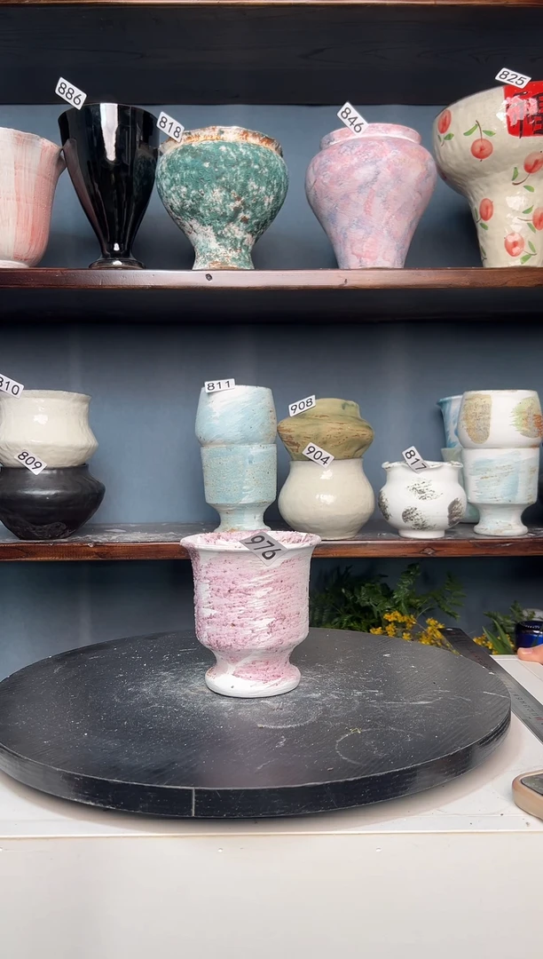 瓷片白泥976有孔8/11