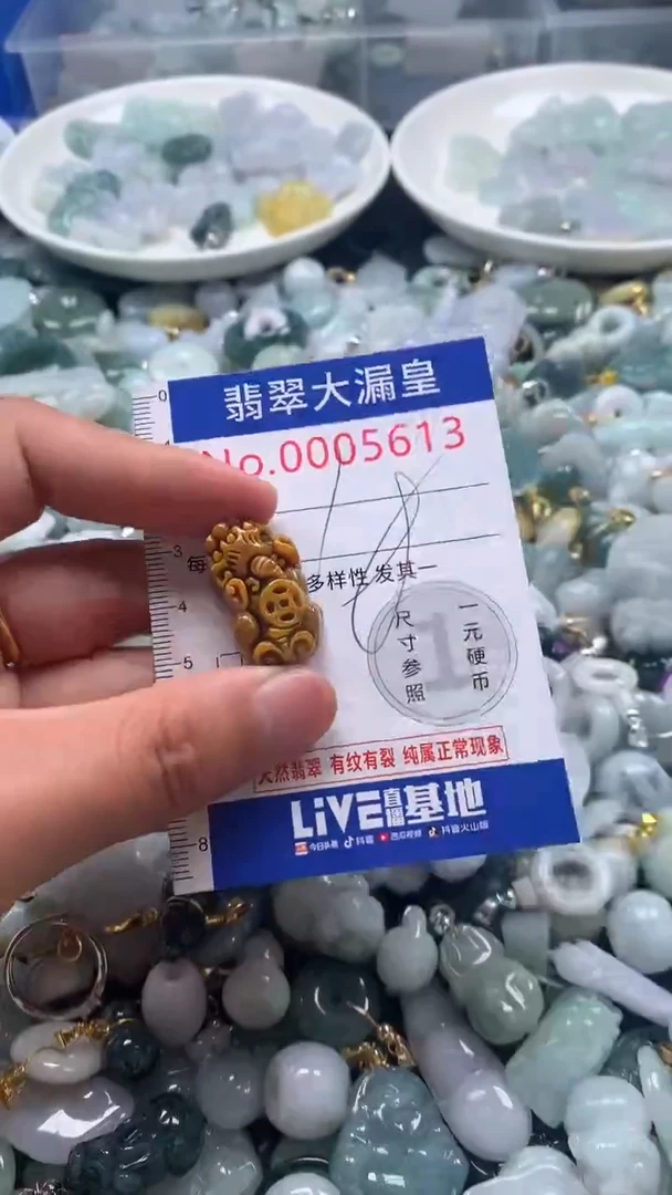 【闪购商品】翡翠吊坠(不含链)未镶嵌5613