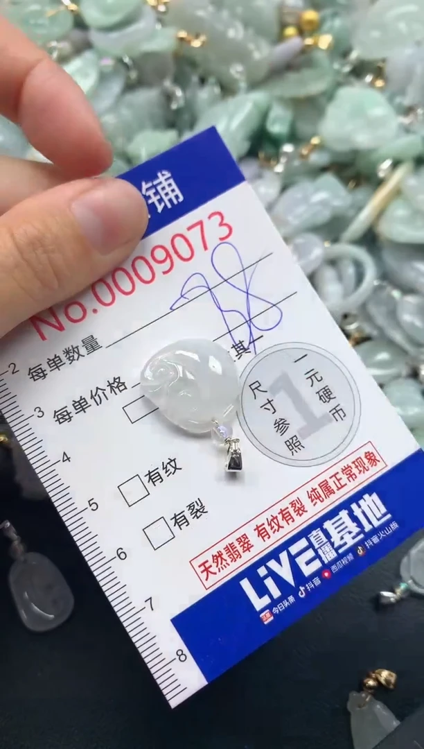 颈饰未镶嵌翡翠9073