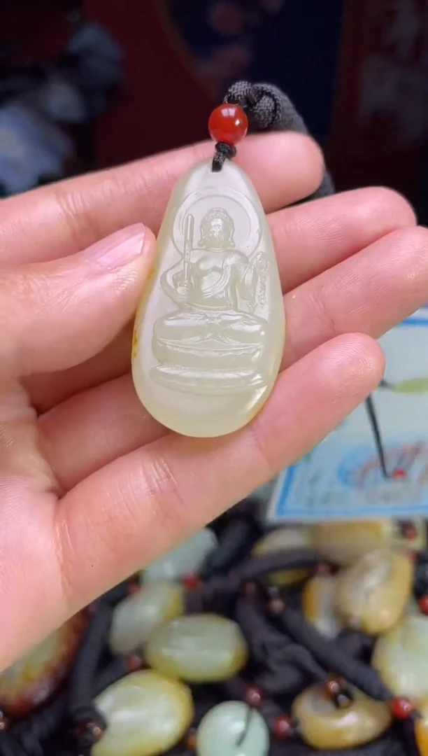 颈饰未镶嵌和田玉123