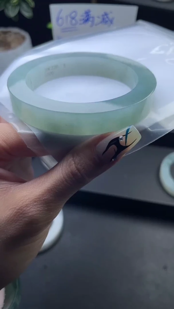 定制翡翠毛胚定制未镶嵌57-59正圈定制不退不换