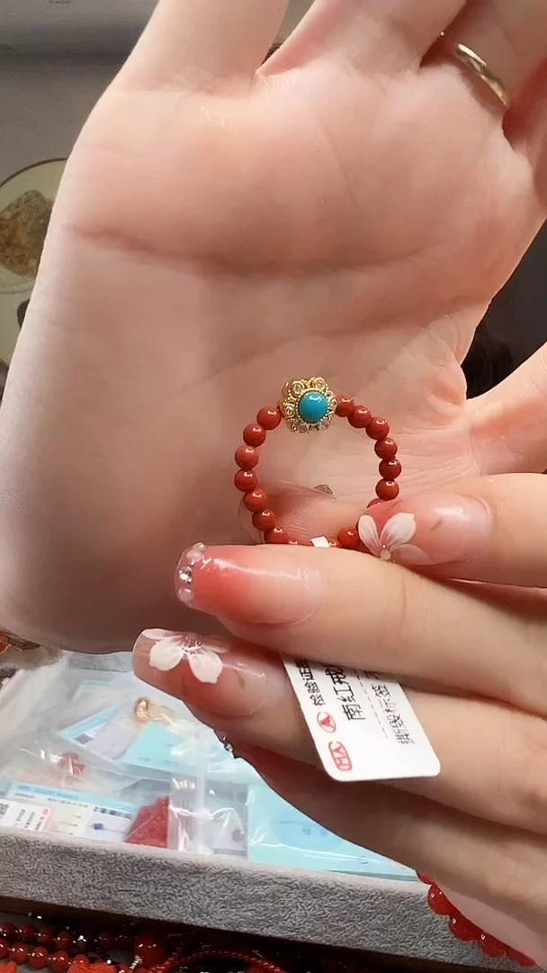 【闪购商品】南红玛瑙戒圈未镶嵌/YJ