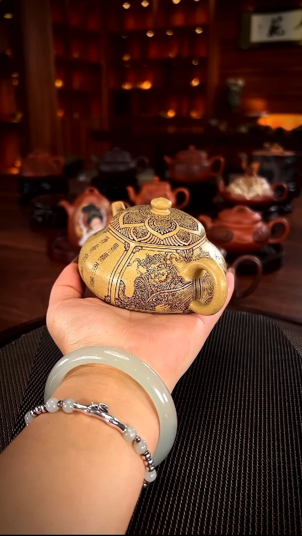 茶壶紫砂金*哥四大天王