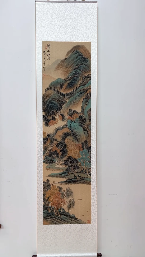 国画 长城丹青书画院高老师精品画作