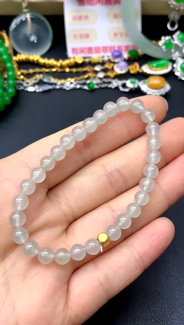 未镶嵌手链翡翠336-中国好珍宝