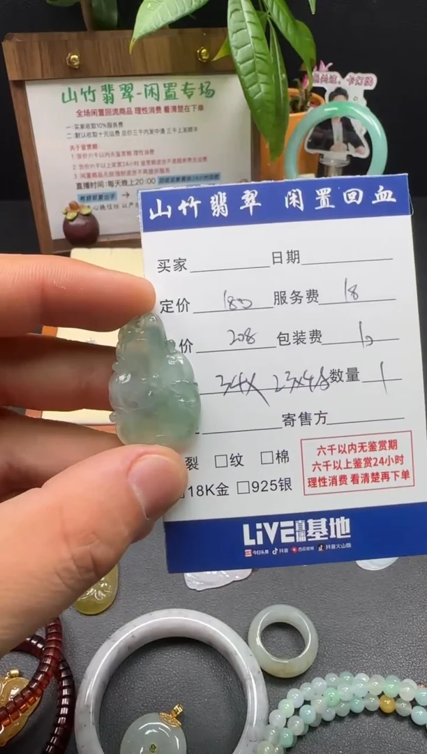 颈饰未镶嵌翡翠3002493