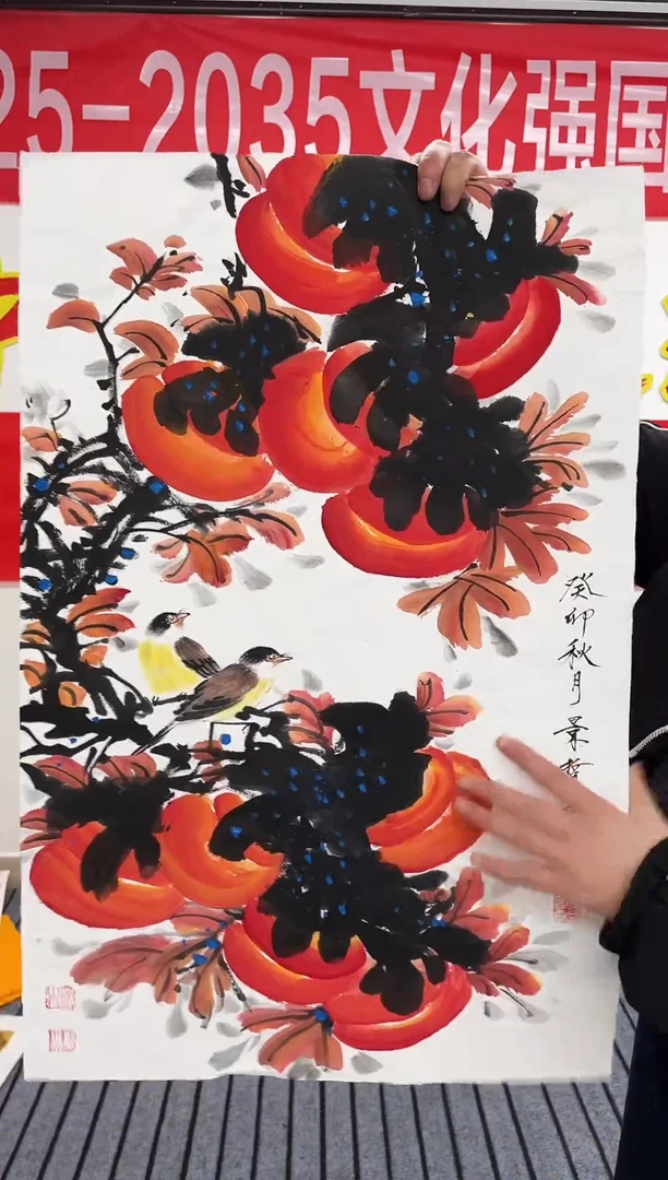 精品国画花鸟作品