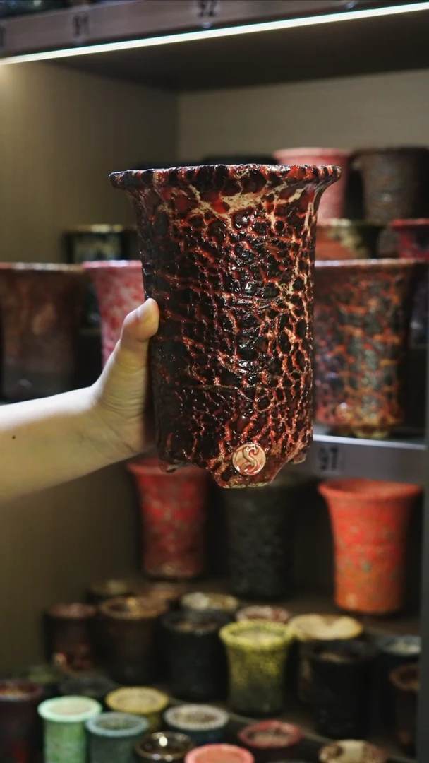 【闪购商品】陶泰国进口手工花盆个性创意花盆