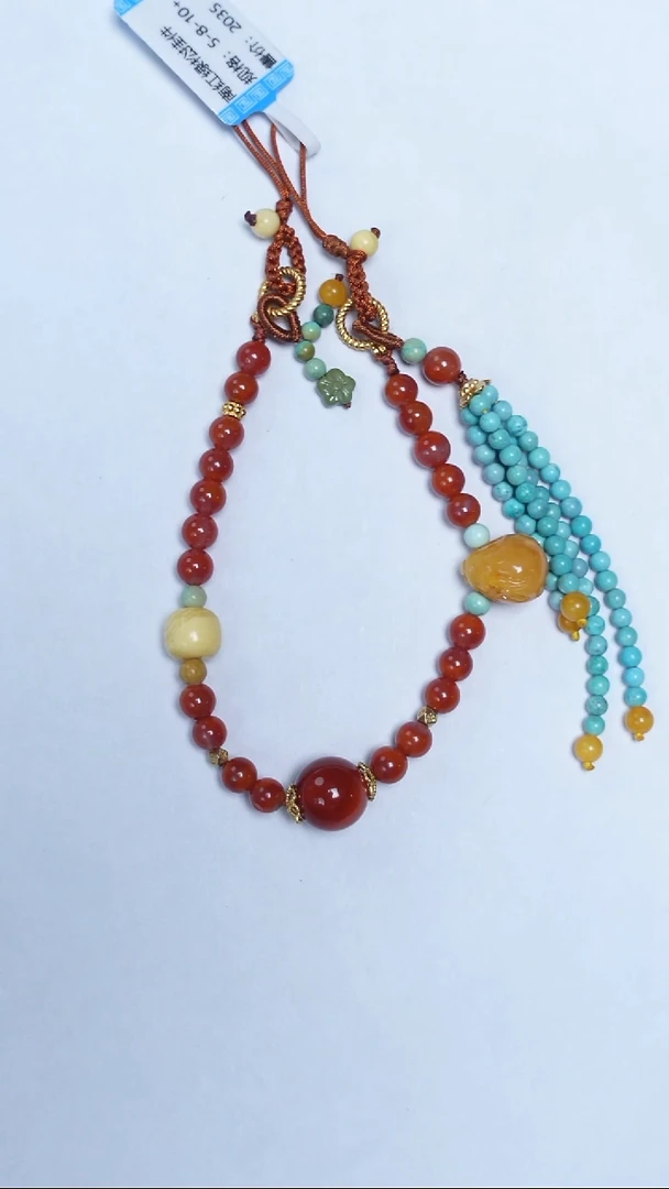 颈饰未镶嵌南红玛瑙南红绿松挂件