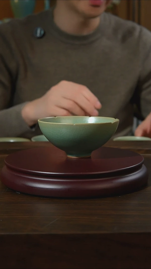 杯子瓷小****з汝州原产地原矿仿古老釉q