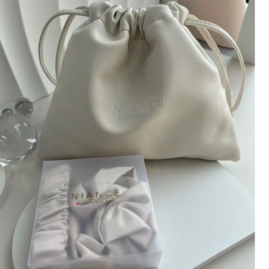 随身手拿化妆包+发带