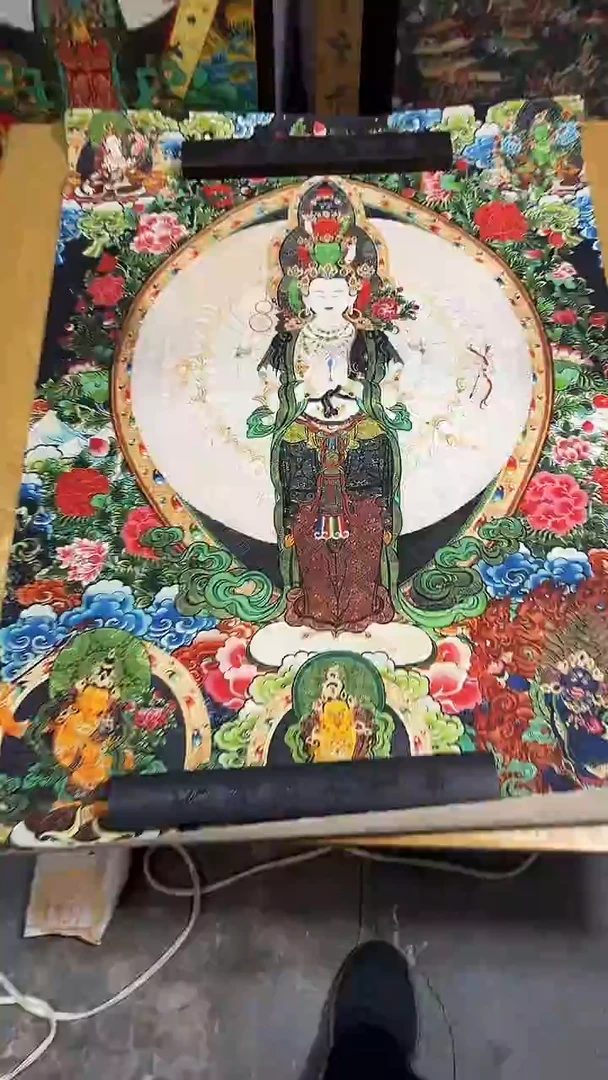 卷轴画卷轴唐卡商品