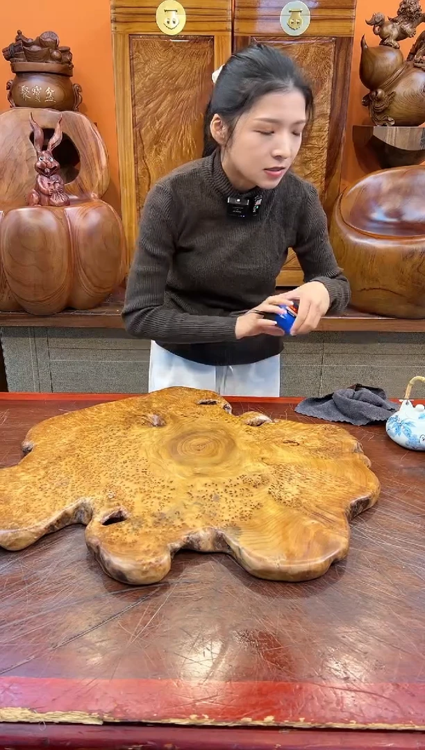 【闪购商品】稳定木实木创意茶盘