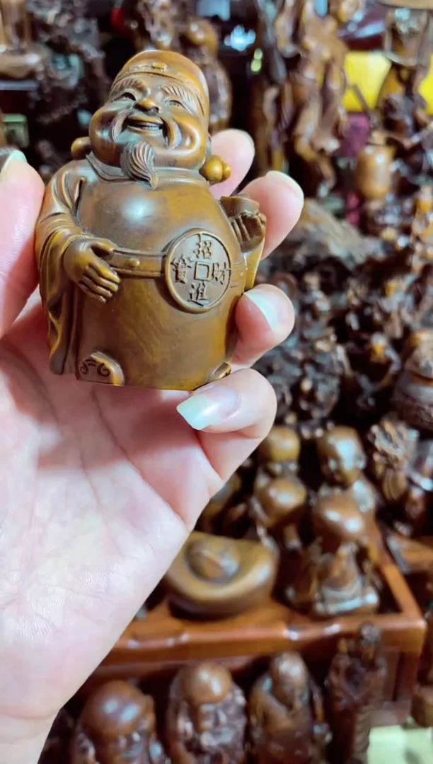 【闪购商品】木财神高端文玩礼品好物