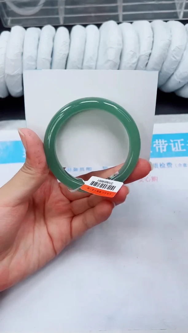 未镶嵌手镯石英质玉D29-54.2