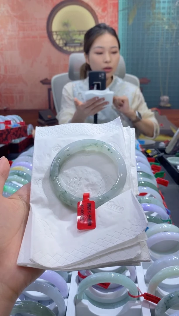 未镶嵌手镯翡翠0047628