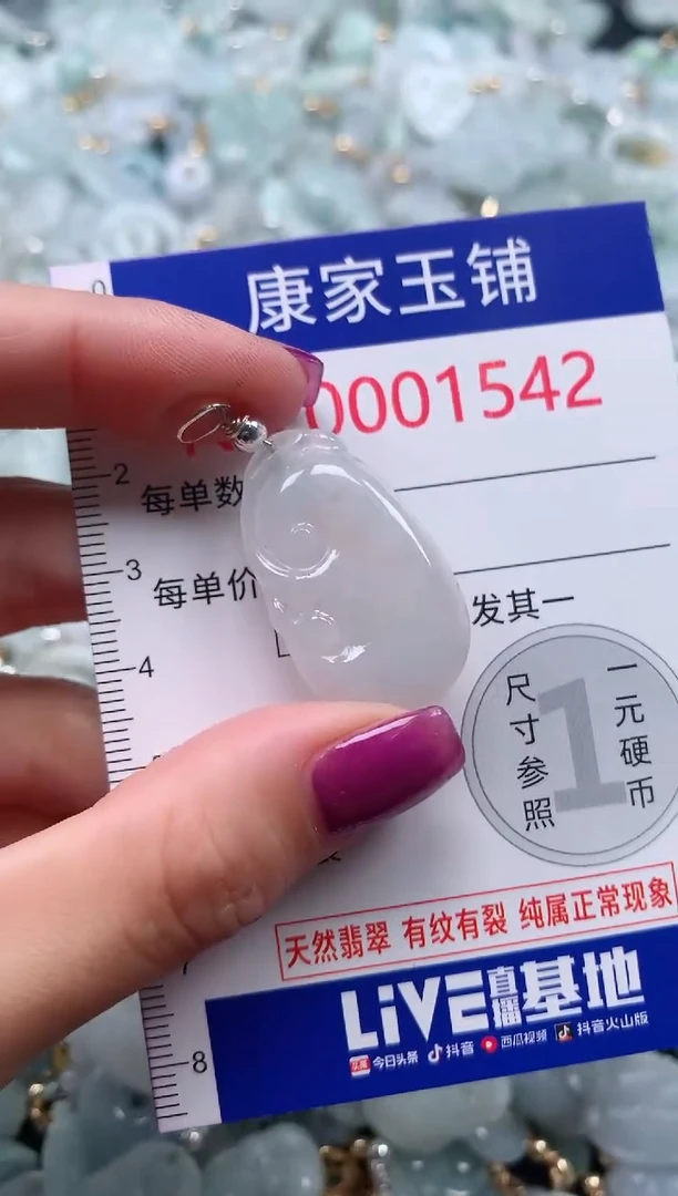 颈饰未镶嵌翡翠1542