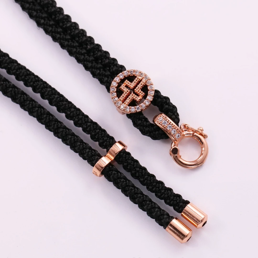 三色夹扣首饰高货绳