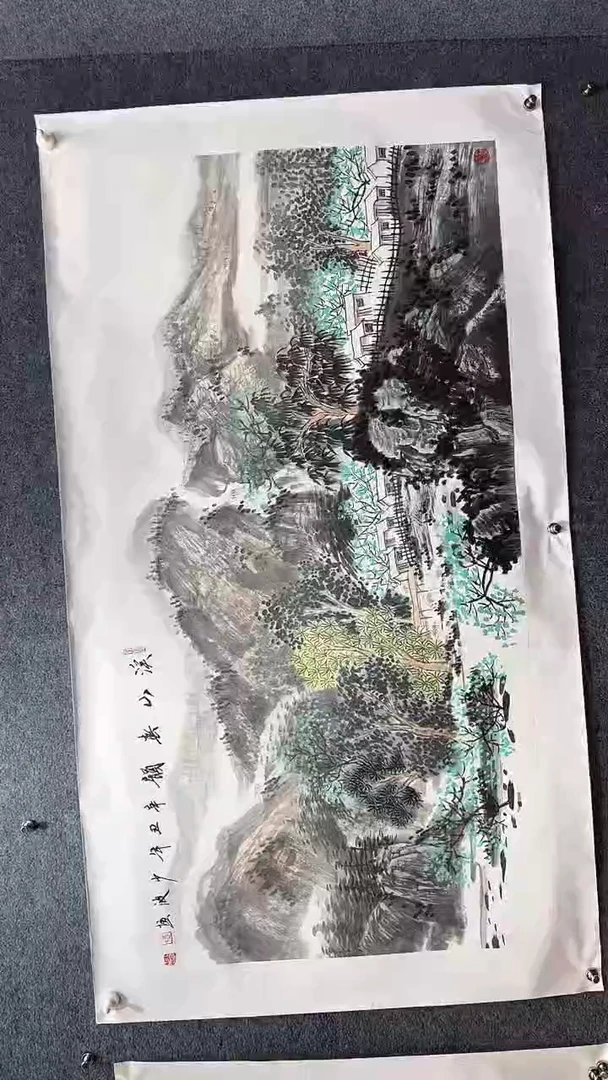 国画卢少波/国画/扇面
