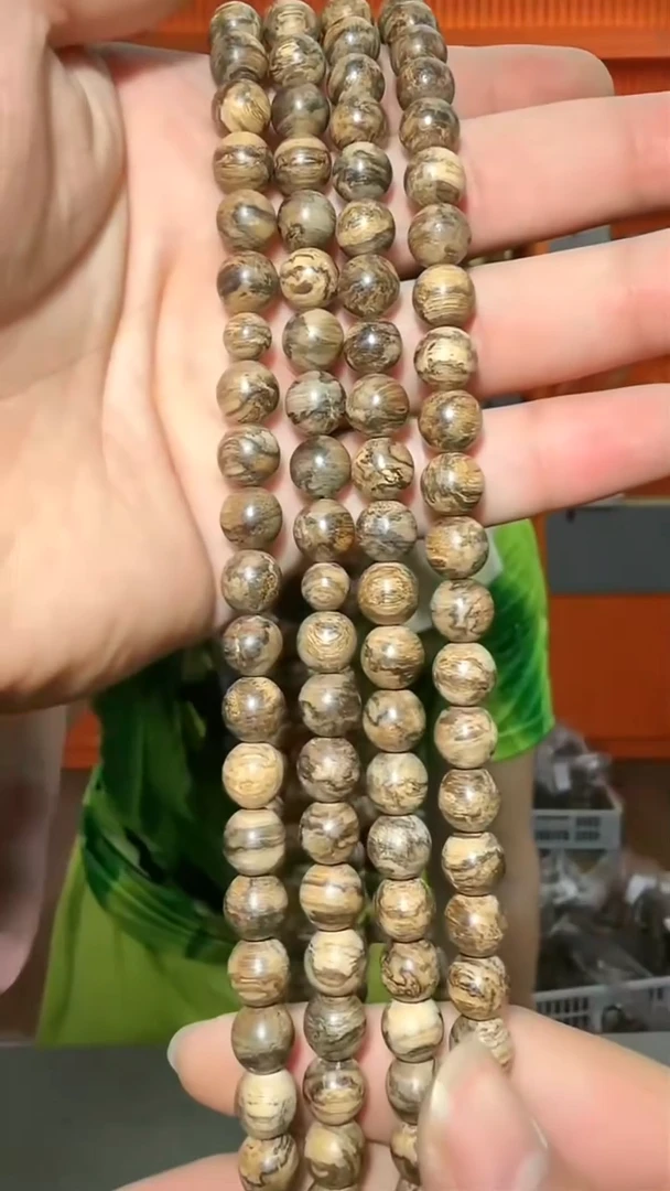 沉香手串64号长串海南古董香38g0.8多样性发一