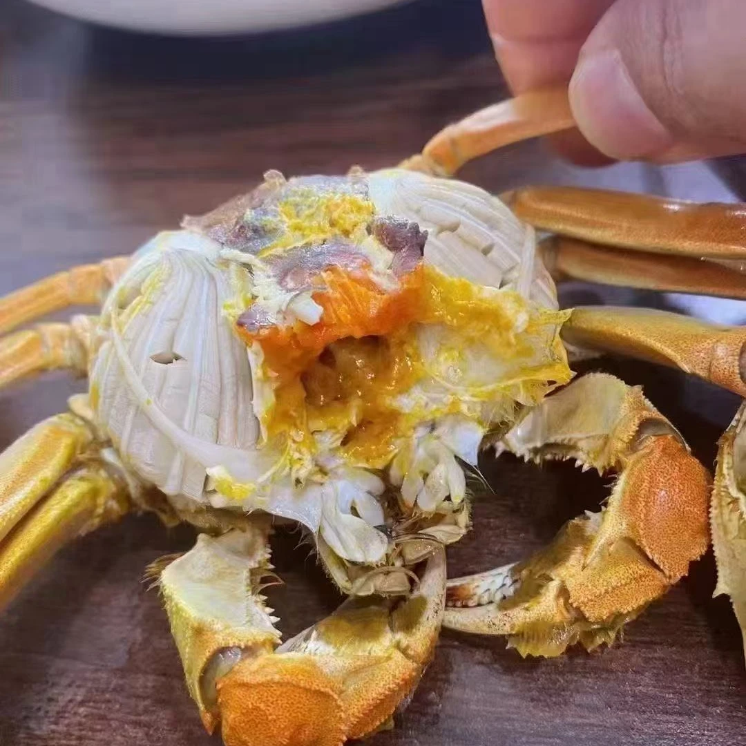 活蟹现发兴化大闸蟹公蟹4两-4.2两7-8只