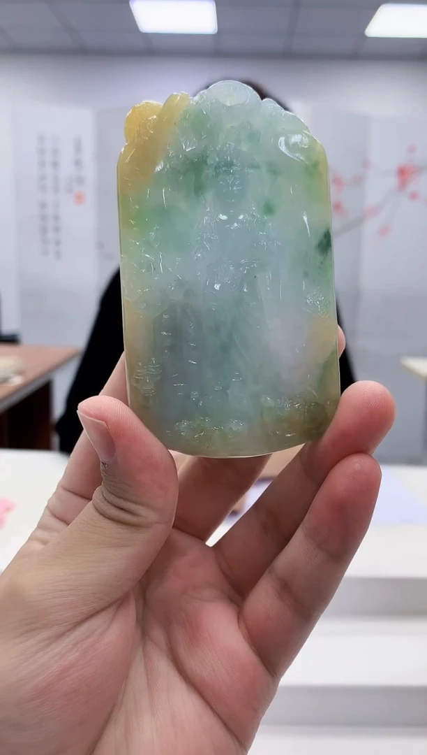 未镶嵌定制翡翠4829jw-毛货挂件83