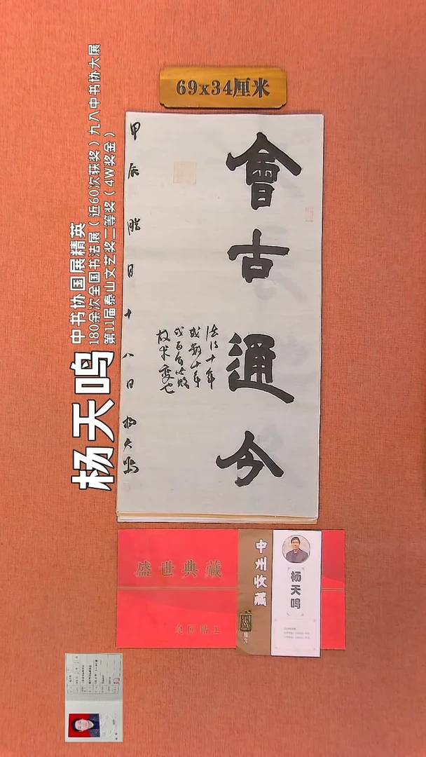 【闪购商品】书法73        杨天鸣书法作品