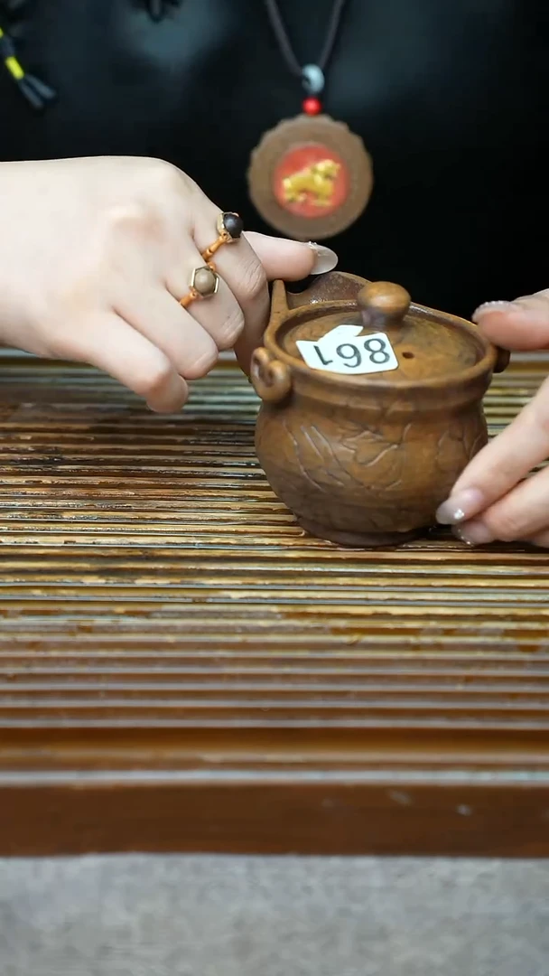 万古烧粗陶手工茶具