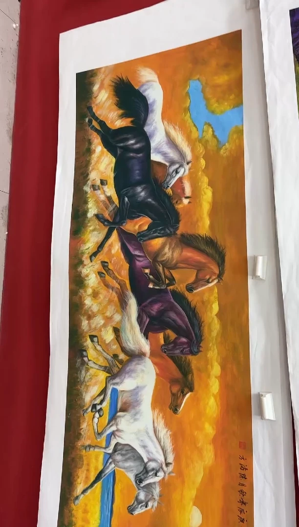 言贤书画年画年画A63