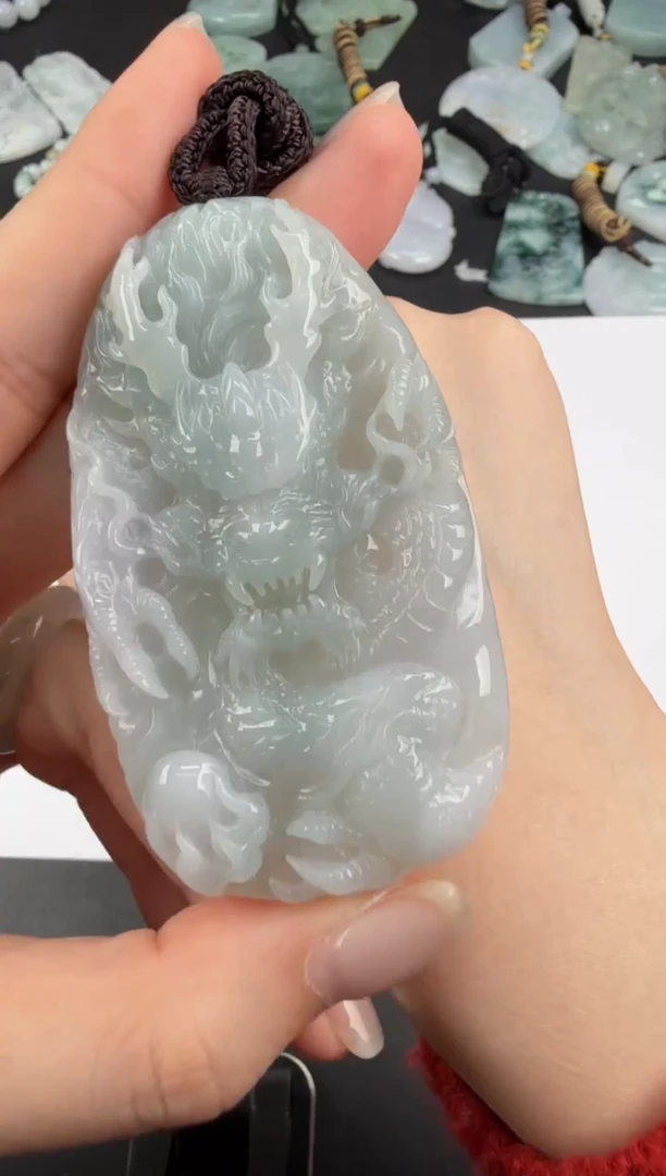 吊坠(不含链)未镶嵌翡翠翡翠饰品-67