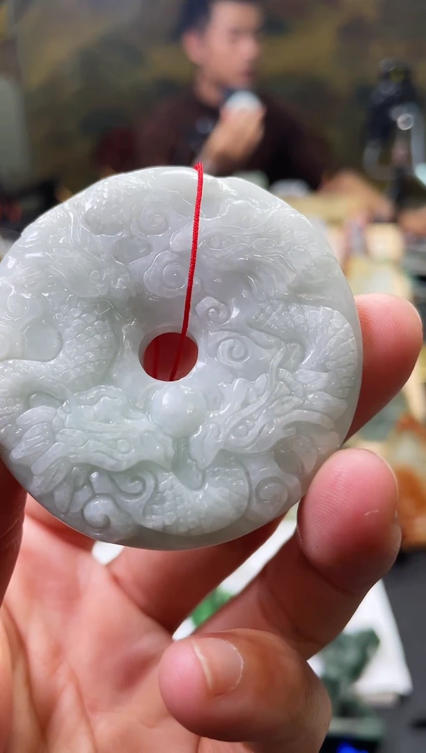 颈饰未镶嵌翡翠金澜翡翠 12.20