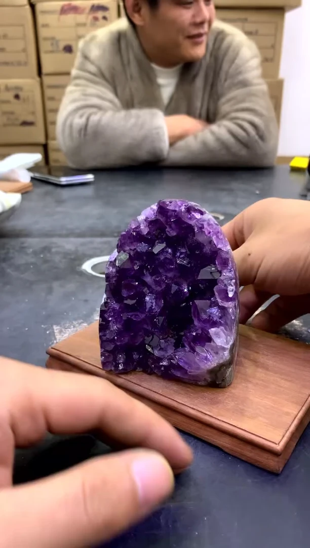 【闪购商品】紫晶摆件未镶嵌天然紫水晶摆件135