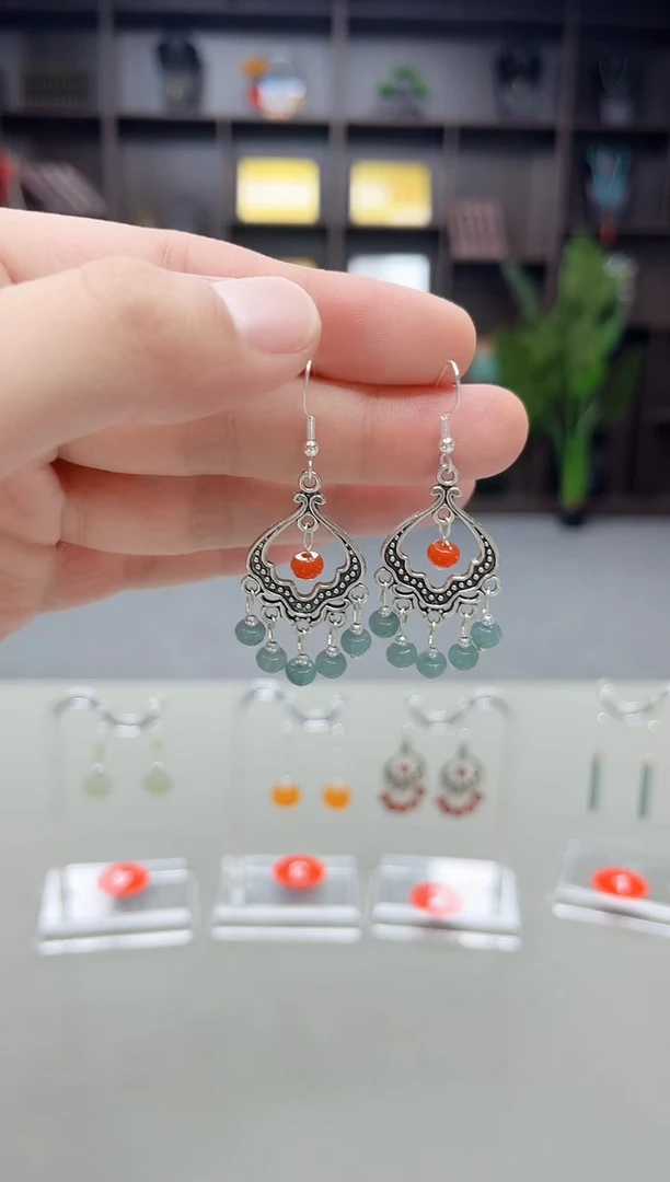 未镶嵌翡翠耳饰432