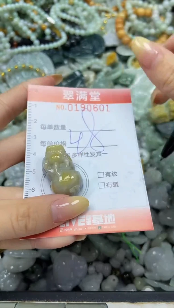 颈饰未镶嵌翡翠闪购0190601